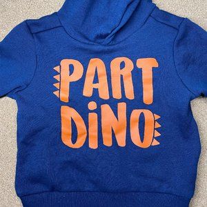 Blue Dino Sweatshirt (12 Month Old)